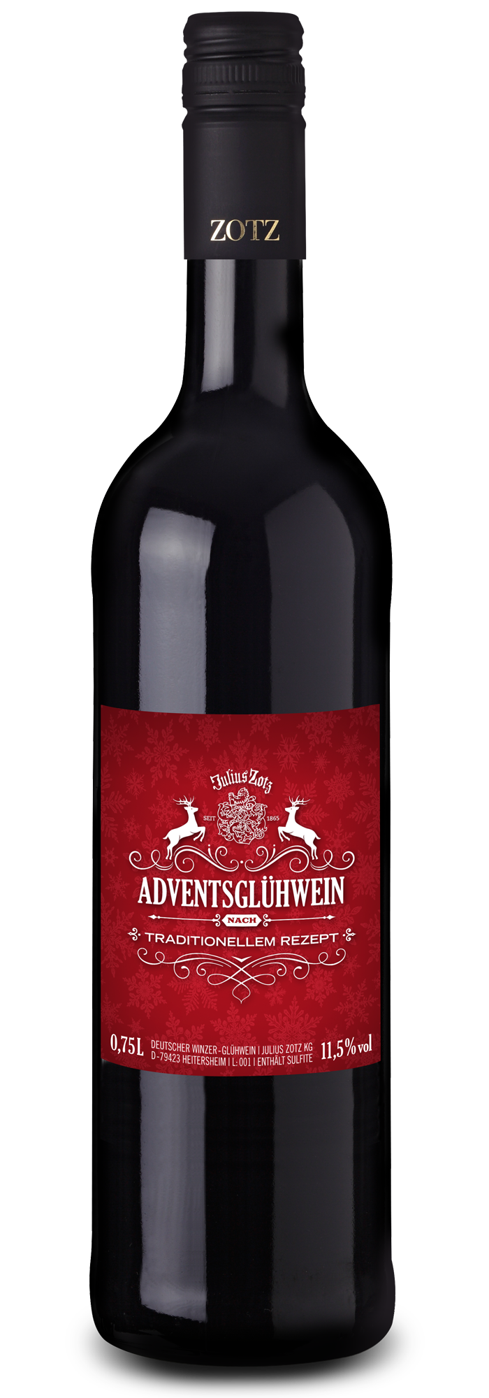 ADVENTSGLÜHWEIN -ROT-